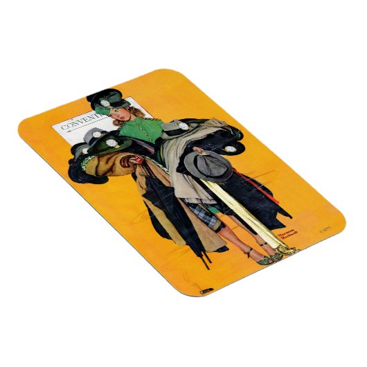 Hatcheck Girl Magneet (Rechterzijde)