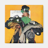 Hatcheck Girl Magneet (Voorkant)