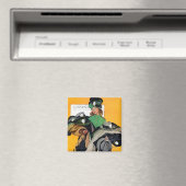 Hatcheck Girl Magneet (Insitu (Vaatwasser))