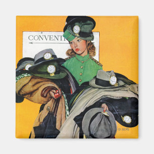 Hatcheck Girl Magneet