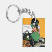 Hatcheck Girl Sleutelhanger (Voorkant Links)