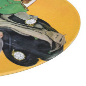 Hatcheck Girl Snijplank (Hoek)