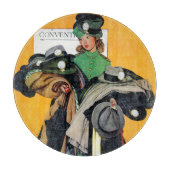 Hatcheck Girl Snijplank (Voorkant)