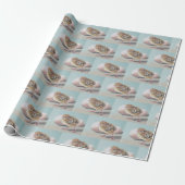 Hatched Chick Bird Art Wrapping Paper Cadeaupapier (Uitgerold)