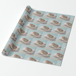 Hatched Chick Bird Art Wrapping Paper Cadeaupapier