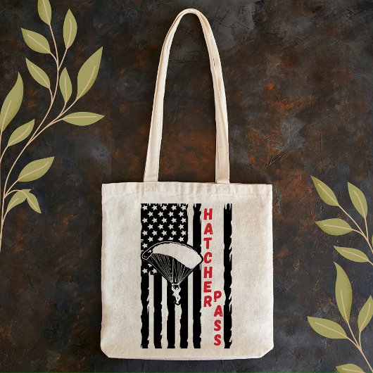 Hatcher passeren van skies Tote Bag