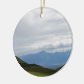 Hatchers passgebergte Uitzicht Alaska Keramisch Ornament (Links)