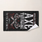 Hatchet Ax Throwing Lumberjack Beer Chance of Handdoek (Handdoek)