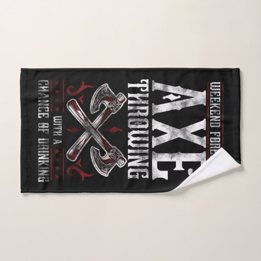 Hatchet Ax Throwing Lumberjack Beer Chance of Handdoek (Handdoek)