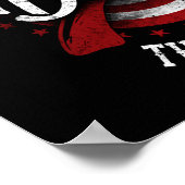 Hatchet Ax Throwing Lumberjack zodat je kunstwerke Poster (Hoek)