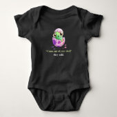 "Hatching" baby draak Romper (Voorkant)