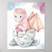 Hatching Dragon Display Poster (Voorkant)