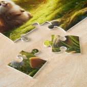 Hatching Dragon Magical Forest Scene Legpuzzel (Zijkant)