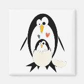 Hatching Penguin Magnet (Voorkant)