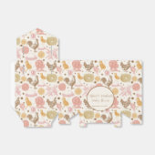 Hatching Soon" Baby Meisje Baby shower Bedankdoosjes (Uitgevouwen)