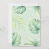 Hatching Soon Boy Dinosaur Baby Shower Kaart (Achterkant)