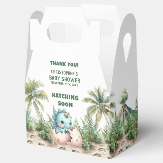 Hatching Soon Gast Keepsake Baby Dank je wel Box Bedankdoosjes (Geopend)