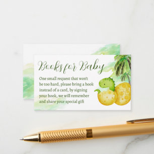 Hatching soon groene baby dinosaurus boeken voor b informatiekaartje