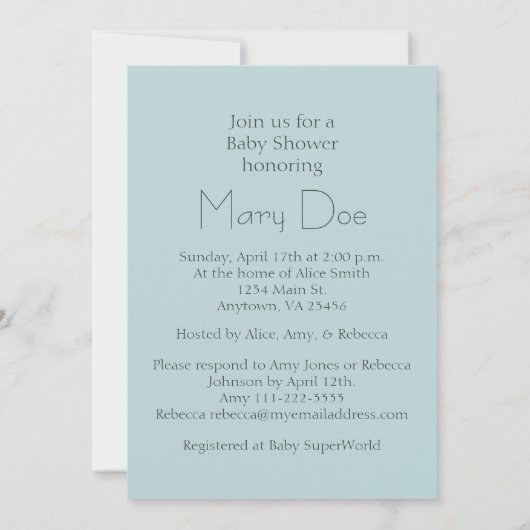 Hatching Soon Kaart (Achterkant)