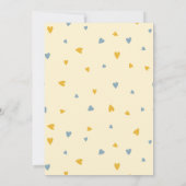 "Hatching Soon" Schattige Baby Bird Baby shower Kaart (Achterkant)