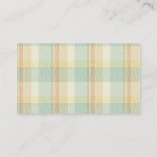 Hatching Yellow Chick Visitekaartje (Achterkant)