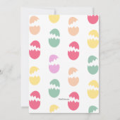 Hatchling Chick Zwangerschap Aankondiging (Achterkant)