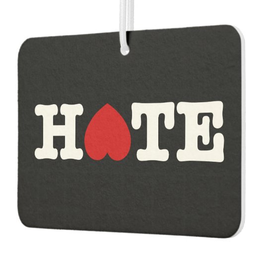 HATE AIR FRESHENER LUCHTVERFRISSER (Links)