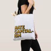 Hate Capitalism Canvas tas (Dichtbij)