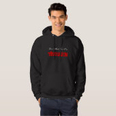 Hate Cuz niet, ik ben THUGGIN Hoodie (Voorkant volledig)