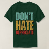 Hate Depreciing Funny Accounting Cpa T-shirt (Design voorkant)