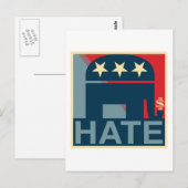Hate-Gop Briefkaart (Voorkant / Achterkant)