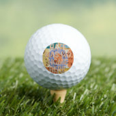 Hate Heeft Hier Geen Thuis Speelse Karakter Kunst Golfballen (Insitu Shirt)