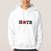 HATE HOODIE (Voorkant)