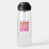 Hate in Love veranderen | 25oz waterfles (Achterkant)
