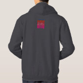 Hate in Love veranderen | Mannen Hoodie (Achterkant)