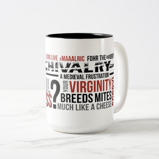 Hate Machine Gaming Mok - Chivalry (Voorkant rechts)