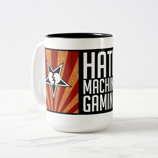 Hate Machine Gaming Mok - Propaganda (Voorkant links)