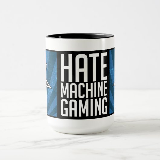 Hate Machine Gaming Mok - Propaganda Blue (Midden)