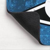 Hate Machine Gaming Mousepad (blauw) Muismat (Hoek)