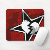 Hate Machine Gaming Mousepad (rood) Muismat (Met muis)
