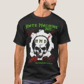 HATE MACHINE resultaten T-Shirt (Voorkant)