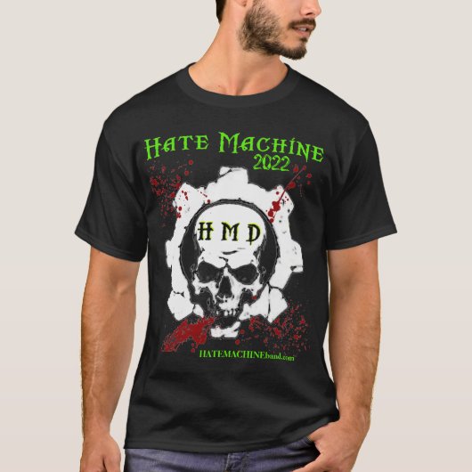 HATE MACHINE resultaten T-Shirt (Voorkant)