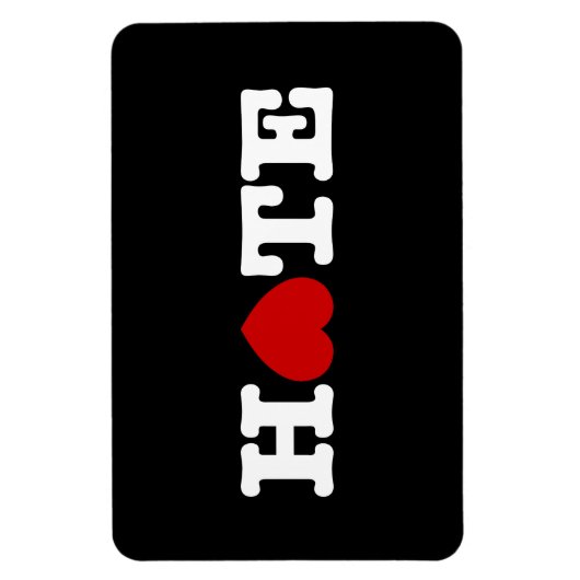 HATE MAGNEET (Verticaal)
