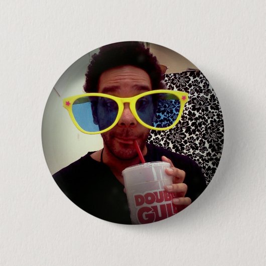 Hate me niet, Cuz, ik ben prachtig Ronde Button 5,7 Cm (Voorkant)