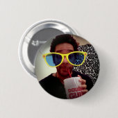 Hate me niet, Cuz, ik ben prachtig Ronde Button 5,7 Cm (Voorkant /achterkant)