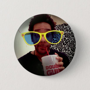 Hate me niet, Cuz, ik ben prachtig Ronde Button 5,7 Cm