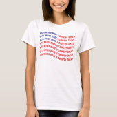 Hate Never Made A Country Great beroemd gemaakt do T-shirt (Voorkant)