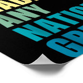 Hate Never Made Any Nation Great Anti-trump 2020 E Poster (Hoek)