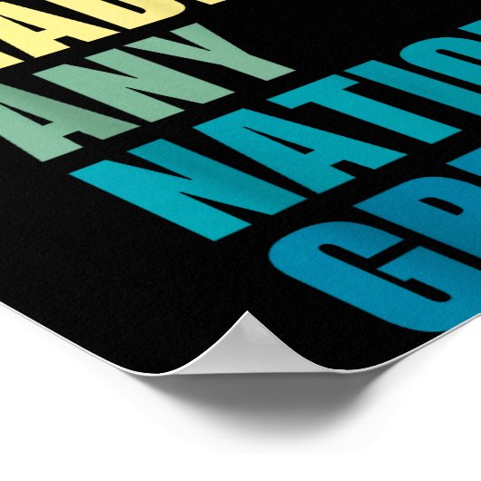 Hate Never Made Any Nation Great Anti-trump 2020 E Poster (Hoek)