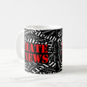 Hate news koffiemok (Voorkant links)
